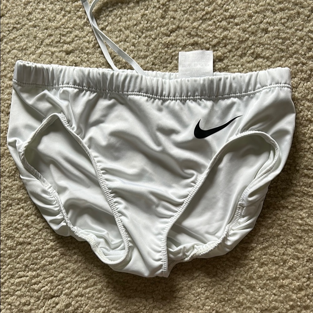 Nike White Competition Briefs